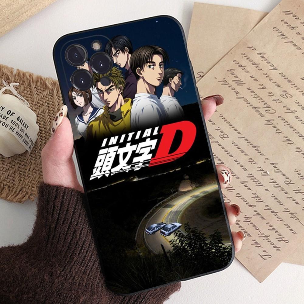 Чехол для телефона с изображением заднего фонаря AE86 из аниме Initial D для iPhone 14 11 12 13 Mini Pro XS Max Cover 6 7 8 Plus X XR SE 2020 Funda Shell
