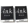 Pilot Fountain Pen Cartridge Ink IRF-12S-B 2 Boxes Black
