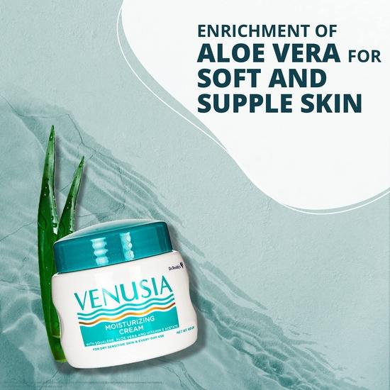 Dr. Reddy's Venusia Max Intensive Moisturizing Cream | Dermatologist Recommended for Dry To Very Dry Skin | 24 Hrs. Moisturization| 100 G (Pack of 2)