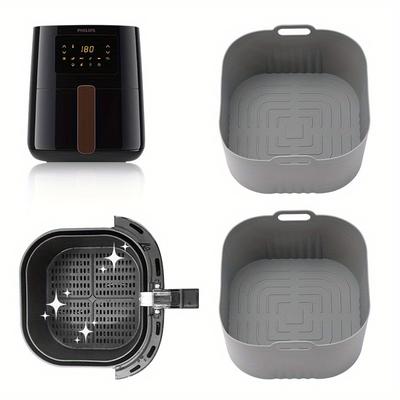2 шт. Силиконовая форма для выпечки для аэрофритюрницы, модель Philips HD9252 HD9200 HD9255, подарок, аксессуары для дома и кухни, легко чистить