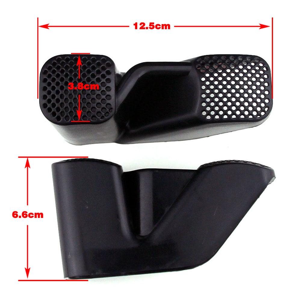 For Nissan Qashqai J11 Rogue Sport 2014-2020 Under Seat AC Heat Floor Air Conditioner Vent Outlet Grille Protective Cover Trim