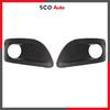 For Citroen C4 Fog Light Frame Black Left Right Durable ABS Bumper Cover Fog Light Cover 7453.65 7453.66 for 2011-2017 Years