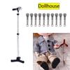1:12 Кукольный домик Миниатюрная модель микрофона со стойкой Музыкальный инструмент Мебель Декор Игрушка