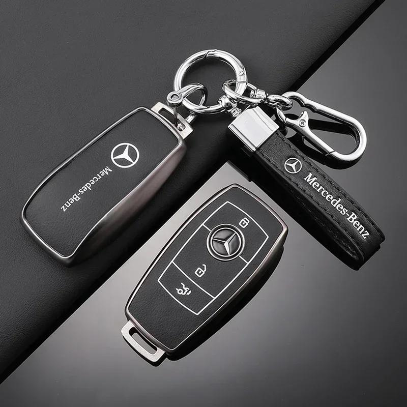 C200 E300 2026 Горячая Мода ТПУ Чехол-Оболочка Сумка Для Умного Ключа Автомобиля Для Mercedes Benz A C E S G Класса GLC CLE CLA W177 W205