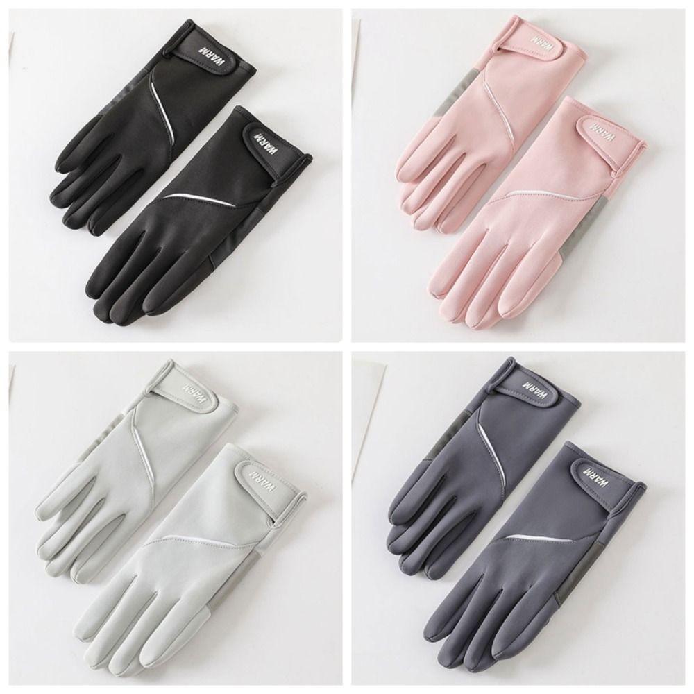 Ветрозащитные женские зимние перчатки, морозостойкие, для улицы, для бега, лыжные, для альпинизма