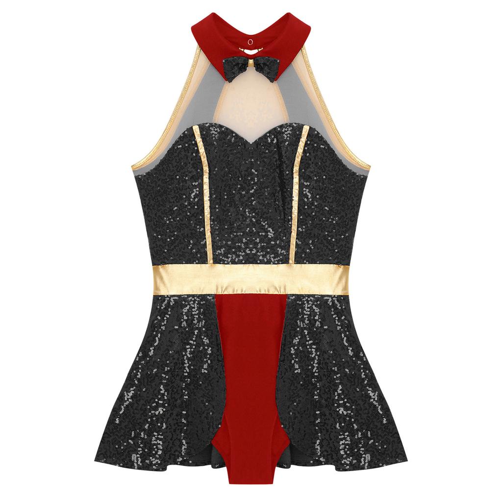 Хэллоуин сценический костюм клоун косплей смокинг боди с блестками юбка трико бал-маскарад вечерние цирк костюм манежа