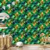 Green and Sea Ink Wallpaper for Living Room and Bedroom 50x1000