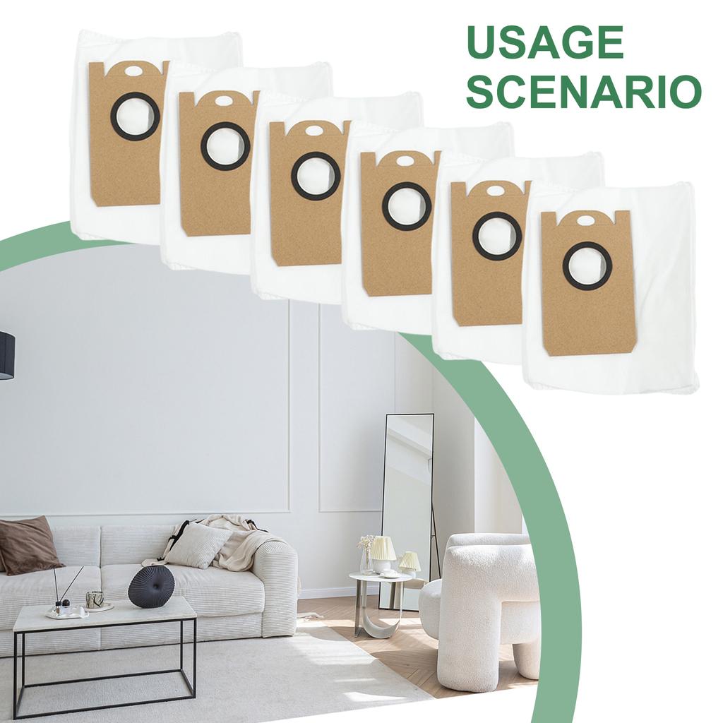 6PCS Vacuum Dust Bags for L11 Pro Cleaner Parts Compatible with L11/Pro Designed for Consistent Vacuum Performance