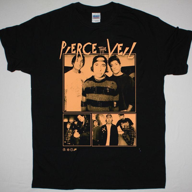 Футболка с коротким рукавом для участников группы Pierce The Veil, унисекс, размеры S-5XL, репринт DO797, унисекс футболка - летняя хлопковая футболка с принтом для мужчин