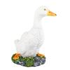 Outdoor Simulation White Duck Statue Landscape Sculpture Courtyard Garden Decoration