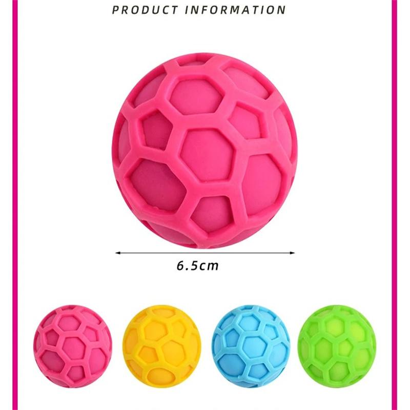 Сетчатые медовые мячики-антистресс Taba Squishy Игрушки-антистресс Теннисные Цветные Мячики из пластилина Медленно поднимающиеся Сжимаемые мячики Сувенир для вечеринки