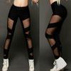Women Leggings Fashion Spliced Pants Active High Elasticity High Waist Pants for Women Business