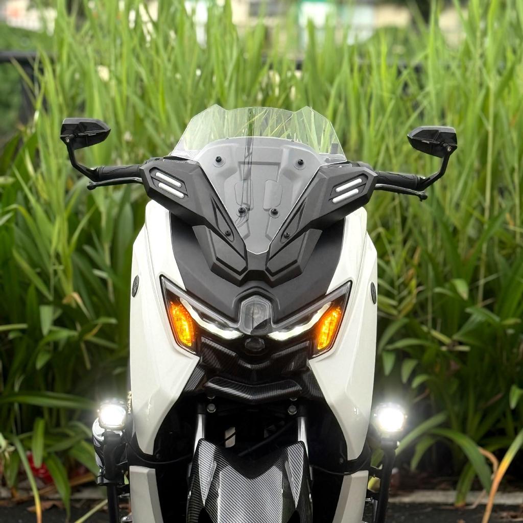 Комплект гоночного ветрового стекла в стиле XMAX для Yamaha NMAX155 (25 Моделей)