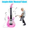 Kids Little Guitar with Rhythm Lights and Sounds Fun Educational Musical Instruments Electric