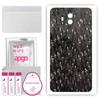 apgo Protective Skin Sticker for the Back Compatible with Huawei Mate 10, Wrap Film, Foil, Vinyl - Pattern Carbon Black Pixel