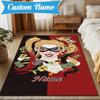 Custom Name Quinn's Money Dance Rug Game Carpet, Floor Mat for Bedroom Living Room Entryway Rug, Home Decor Idea Gift for Christmas birthday