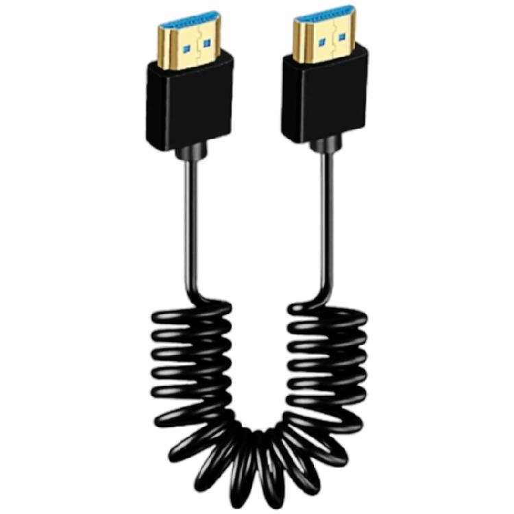 Spring UHD2.1 Cable 8K Resolution Support 24K Gold Plated Contacts Aluminum Foil Shielded for PC Monitor TV Setups