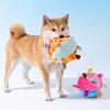 Пастельная красочная пушистая звуковая игрушка для собак, тип B, 1 шт.
