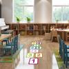 Multicolor Hopscotch Floor Stickers Parent-child Number Grid Sticker  Home Decoration