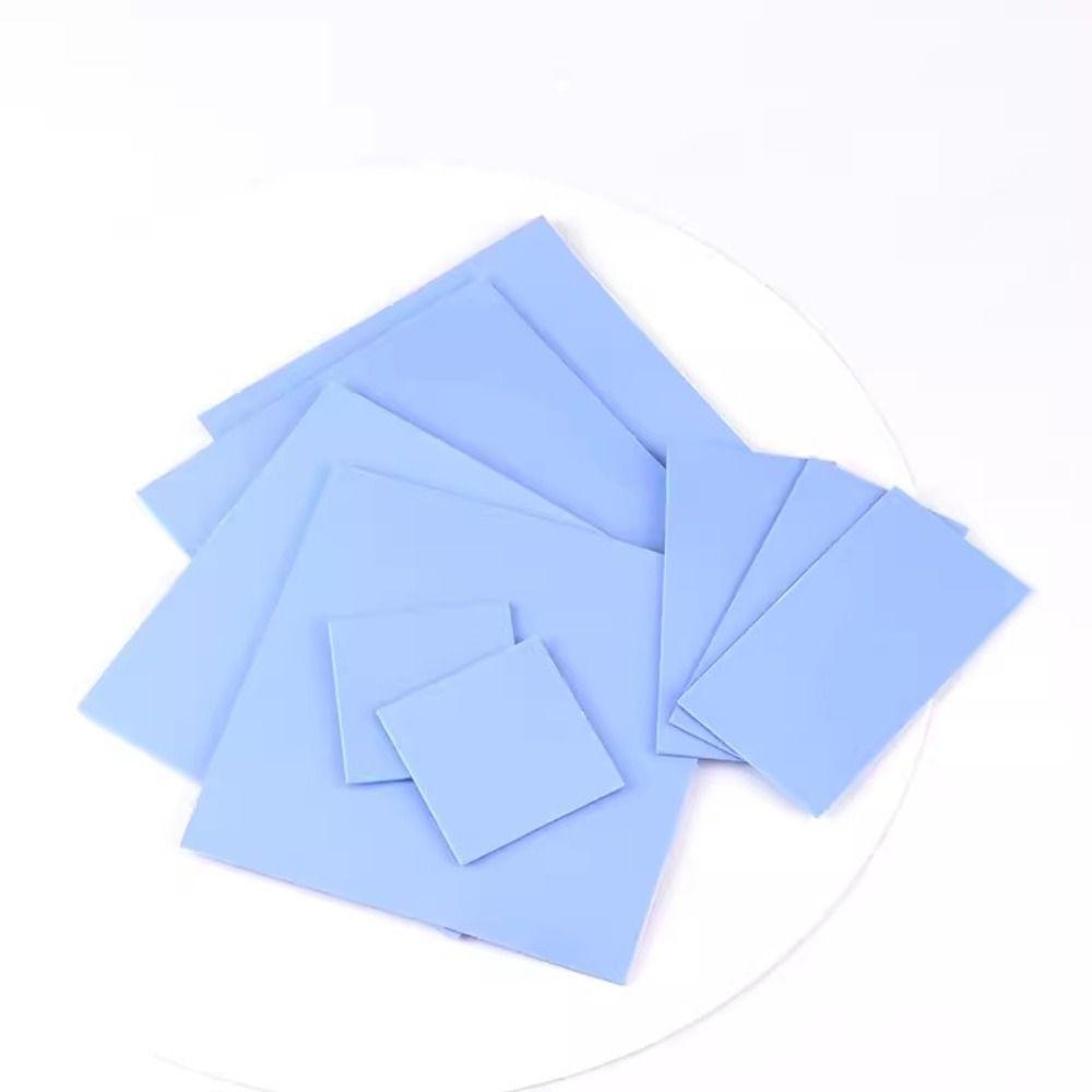 5 Styles Silicone Thermal Pad Blue Color Graphics Chip Heat New Computer CPU Heat Reducing Patch