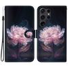 For Samsung Galaxy S26 Ultra Wallet Phone Case Anti-Drop Pattern Printing Leather Flip Cover with Strap