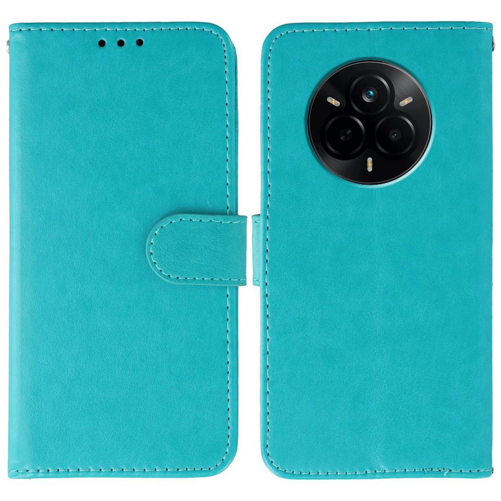 For Realme 14 Pro 5G Case PU Leather Flip Wallet Phone Cover with Strap