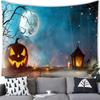 Домашний декор Хэллоуин гобелен Летучая мышь Тыква Счастливый Хэллоуин гобелен настенный декор для вечеринки фон ткань пресс-секретарь