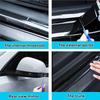 3D Carbon Fiber Anti Scratch Tape Car Sticker DIY Paste Protector Strip Vinyl Automotive Wrap Film With Air Release Bubble Free