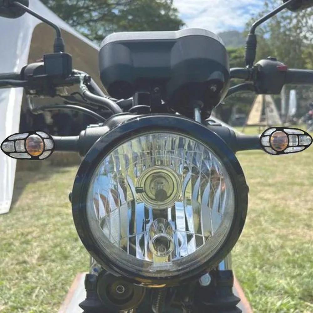 Motorcycle Indicator Lattice Guard For Yamaha PG-1 2023 2024 2025 pg1 Blinker Cage Shell Directional Lamp Mesh Protection Kit