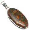 Pendant Azuboo Lite Gemstone Mother'Day Gift Silver Jewelry 2.25"
