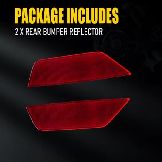 Pair Rear Bumper Reflector Light Lamp Left&Right For 2013 2018 Escape SEL V