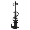Electric Violin Kit 4 4 Black Solid Wood Beginner Electronic Violin with Bow Earphone Connection Cable Storage Box