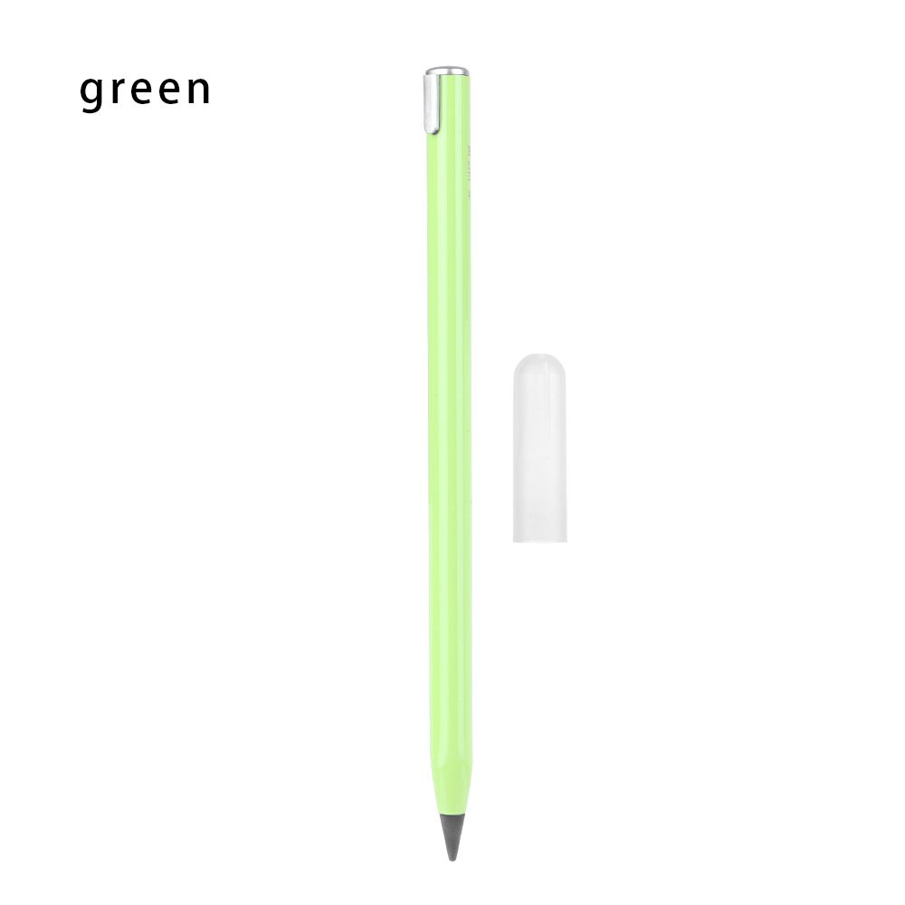 Подарочный многоцветный металлический держатель для ручек, не грязный, без чернил, неограниченное количество чернил, карандаш HB Eternal, бесчернильная ручка