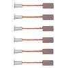 6Pcs Carbon Copper Carbon Motor Brush 35mm RC Motor Brush Motor Brush Replacement Part  Climbing Car