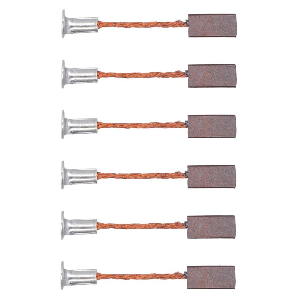 6Pcs Carbon Copper Carbon Motor Brush 35mm RC Motor Brush Motor Brush Replacement Part Climbing Car