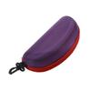 Portable EVA Sunglasses Case Shockproof Sport Glasses Case With Metal Carabiner Travel Zipper Eyeglasses Holder