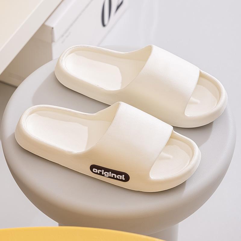 Новые летние тапочки для дома и использования в помещении, мужские сандалии из ЭВА для пар, персонализированные тапочки для женщин