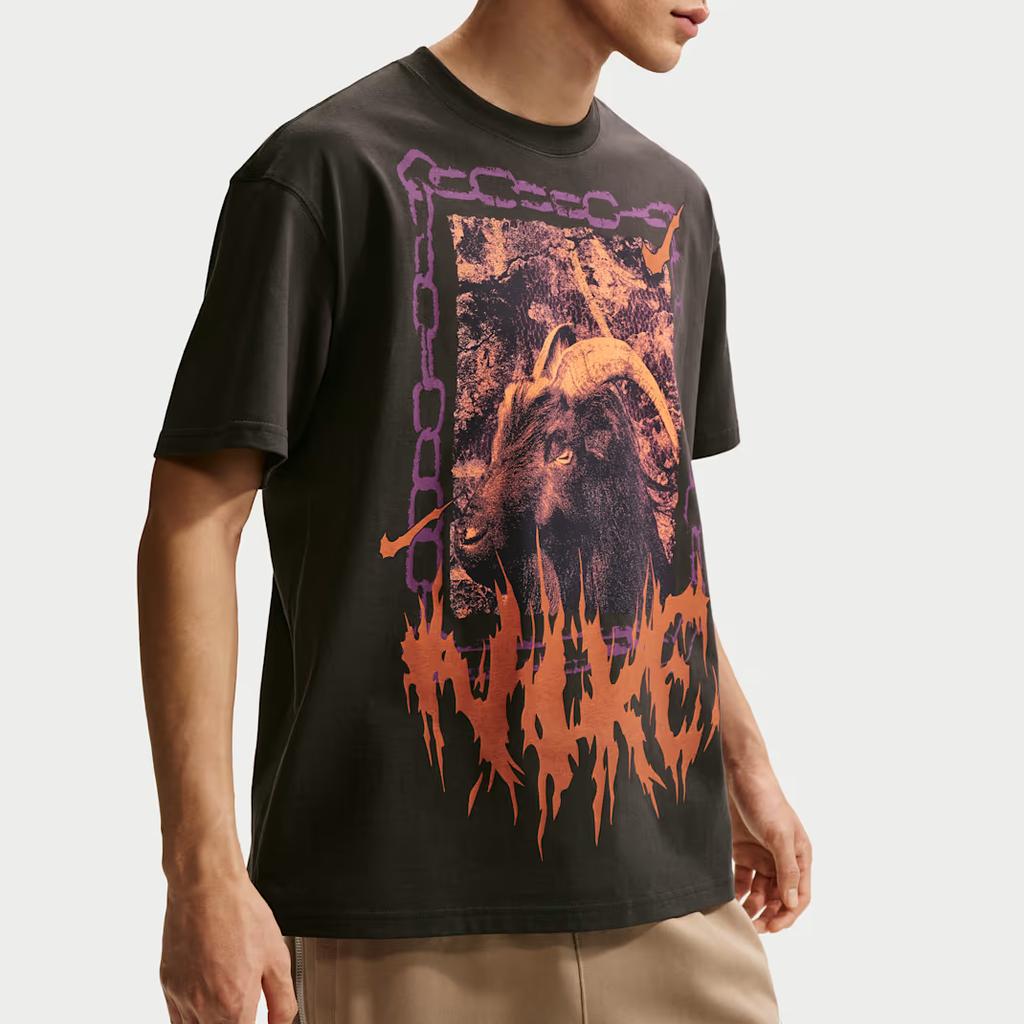 Nike Мужская футболка Max90 Баскетбольная Свободный крой Круглый вырез Короткий рукав Топы II0682-045