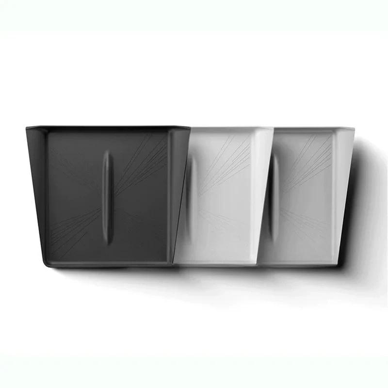 Tapis de protection en silicone pour station de charge sans fil, console centrale, motif écossais