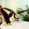 New Product Simulated Bald Eagle Plush Toys Bald Sea Eagle Dolls Bird Animal Ornaments