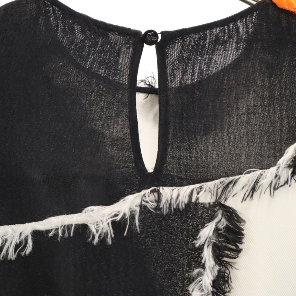 Versace Made In Italy Short Sleeve Cut 36 Black Women Used