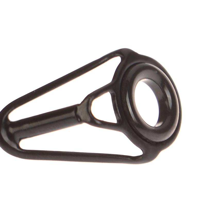 Верхнее направляющее кольцо для удочки из нержавеющей стали, фарфоровое кольцо, 8 шт., самодельный наконечник для удочки, ремонт наконечника удочки, аксессуары для рыболовных снастей, Pesca