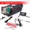 Air Parking Heater  Board Motherboard Five Button Switch Conventional Remote Control+green 12V 24V Dual Voltage Wiring Harness