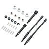 Front Rear Joint Drive Shaft Upgrade Parts Compatible with 1/24 Axial SCX24 90081 AXI00005 C10
