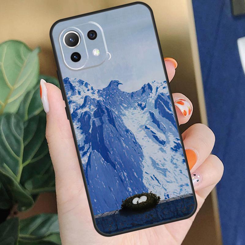 Художественный чехол Рене Магритта Для Xiaomi 15 14 Ultra 13T 14T 15T Pro 17 Pro Max POCO X7 X5 X6 F5 F6 F7 F8 Pro Чехол