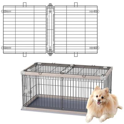 Iris Ohyama Деревянный вольер с крышей PWSY-1260V Пепельно-серый