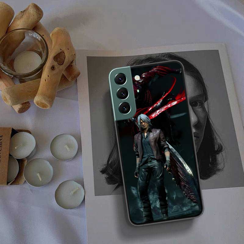 Чехол для телефона D-Devil May Cry DMC для Samsung A15 A25 A35 A55 Galaxy A12 A22 A32 A52 A72 A54 A34 A24 A14 A53 A33 A23 A13 A73 A42 5G