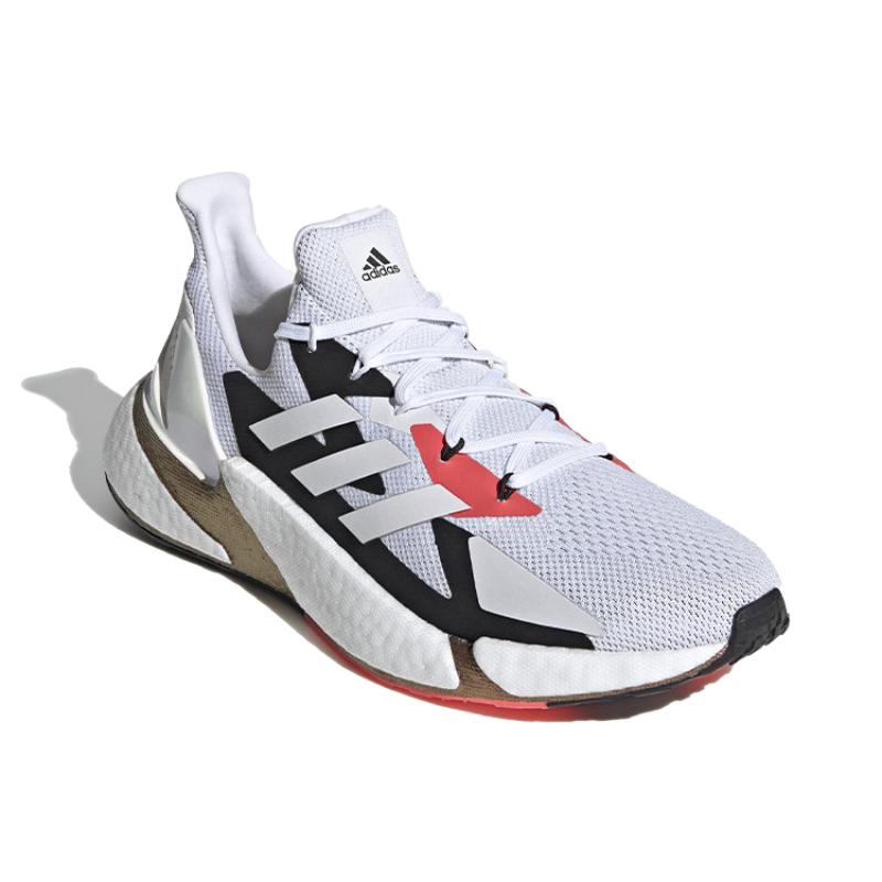 adidas Кроссовки X9000L4 Boost Белые Солнечно-красные Бронзовые FW8388