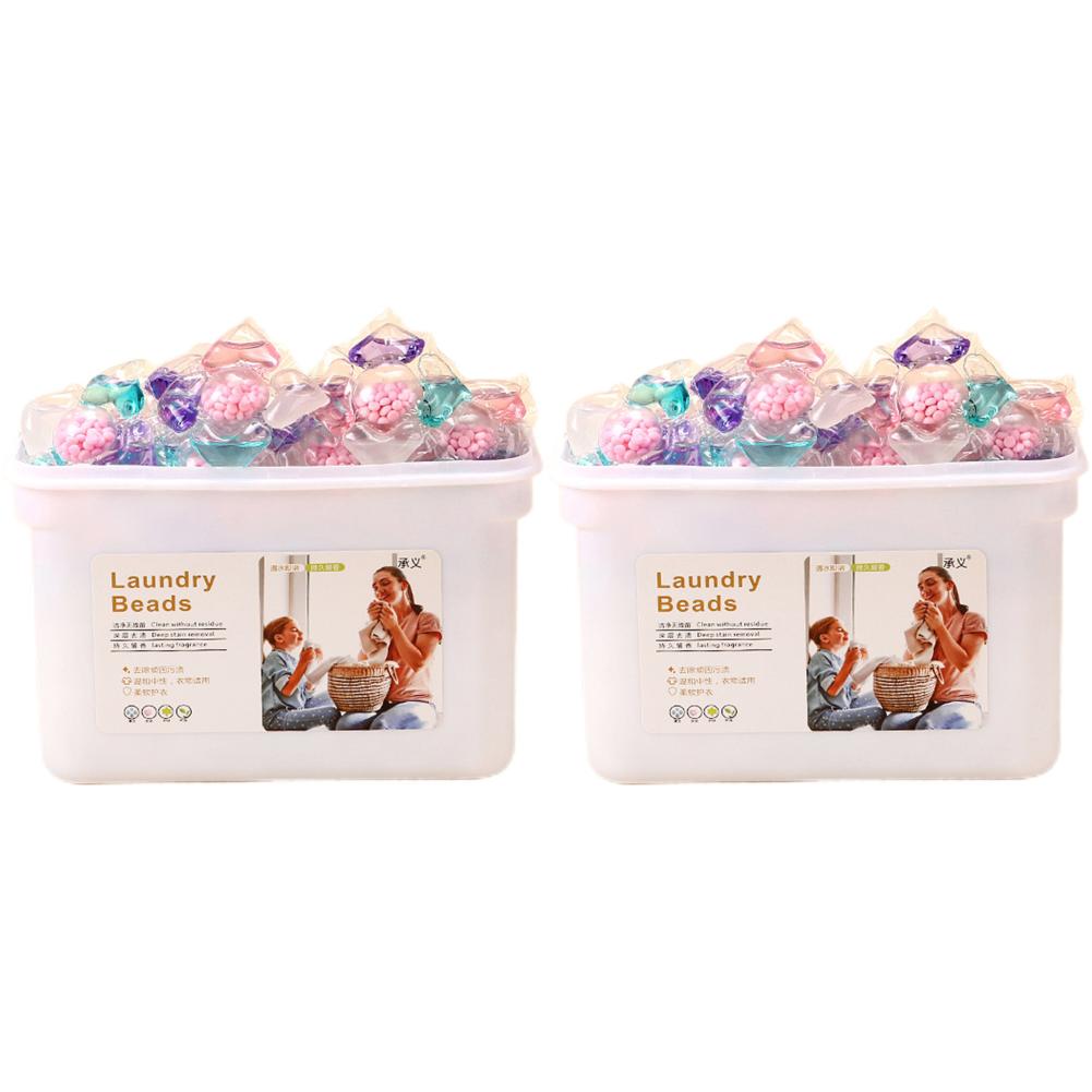 50-150 шт. 5 в 1 Ароматические стиральные капсулы Многоцелевое мощное моющее средство для стирки для дома, общежития