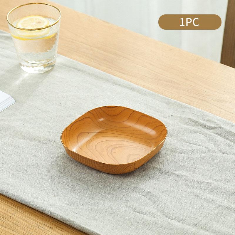 Деревянный японский поднос овальный простой мини-посуда фруктовые тарелки дом послеобеденный чай тарелки для закусок обеденный стол блюда для хлеба и пирожных